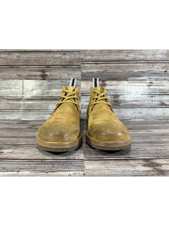 John Varvatos collection Varick Suede Leather Chukka Shoes Sz 11 color Tan New main image 7